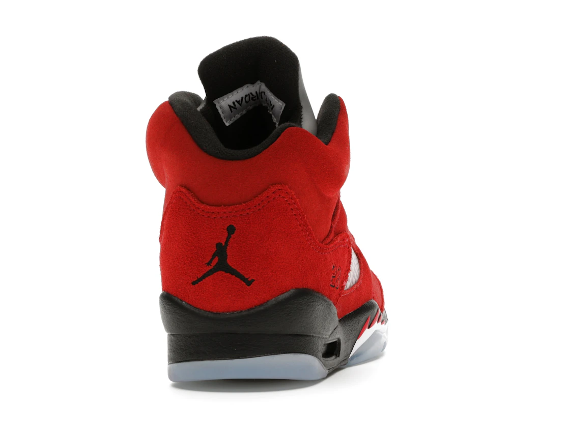 Vue 29 de Jordan 5 Retro Raging Bull Red (2021) (GS)