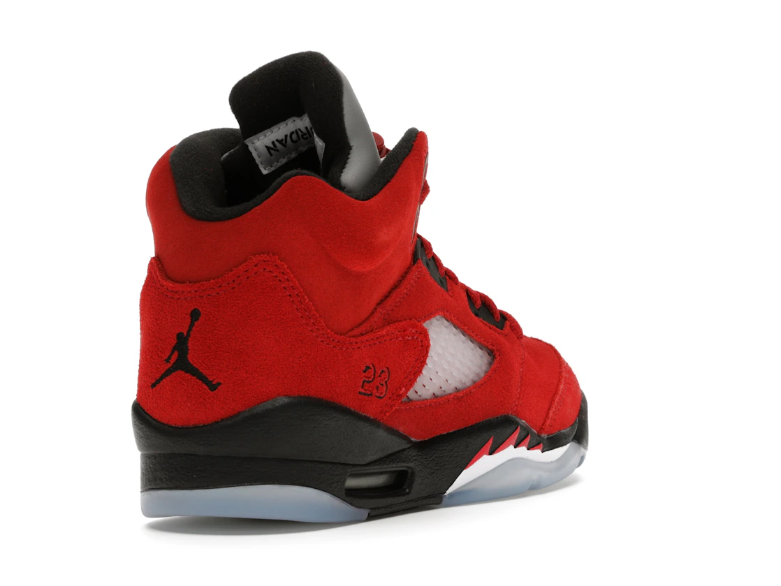Vue 31 de Jordan 5 Retro Raging Bull Red (2021) (GS)