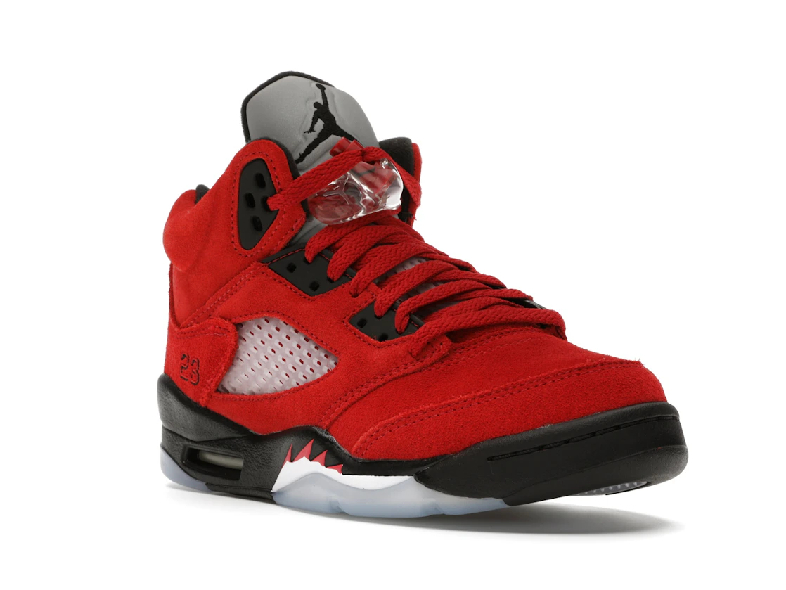 Vue 6 de Jordan 5 Retro Raging Bull Red (2021) (GS)