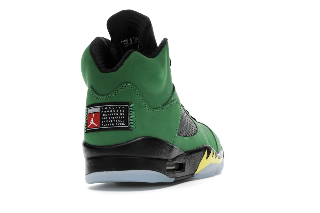 Vue 30 de Jordan 5 Retro SE Oregon