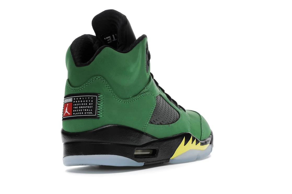 Vue 31 de Jordan 5 Retro SE Oregon
