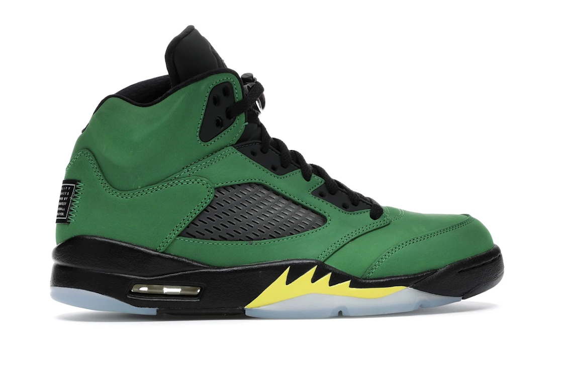 Vue 36 de Jordan 5 Retro SE Oregon