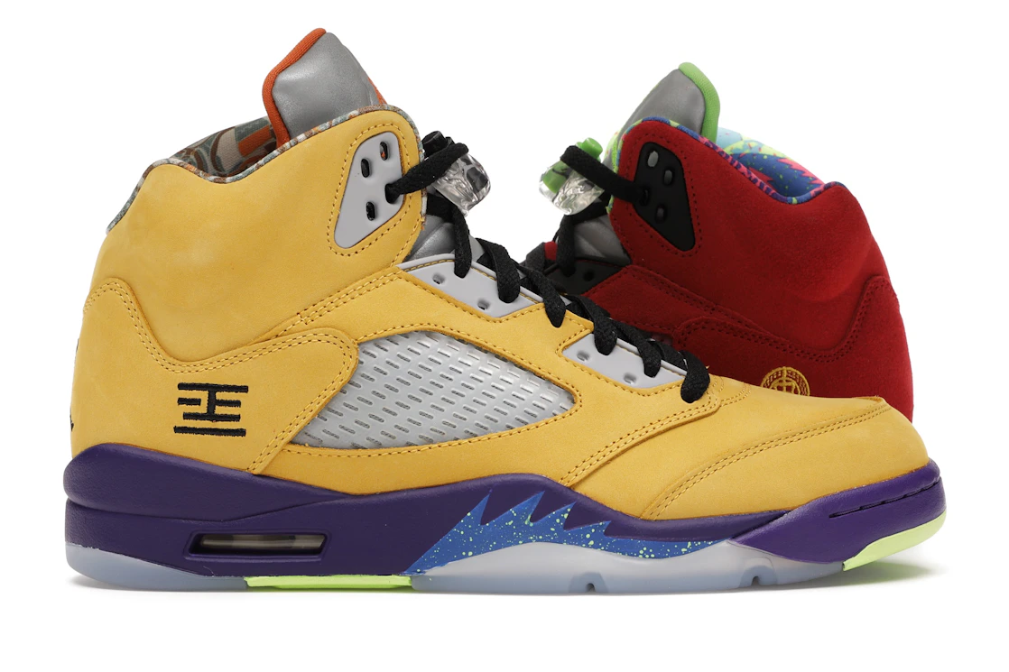 Vue 1 de Jordan 5 Retro What The