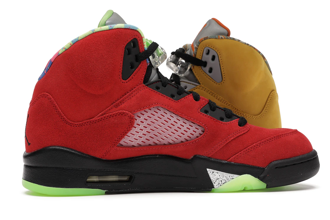 Vue 18 de Jordan 5 Retro What The