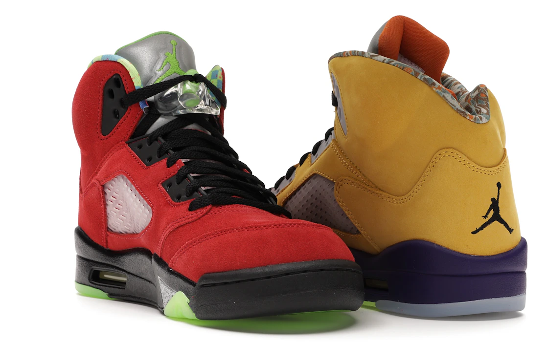 Vue 25 de Jordan 5 Retro What The