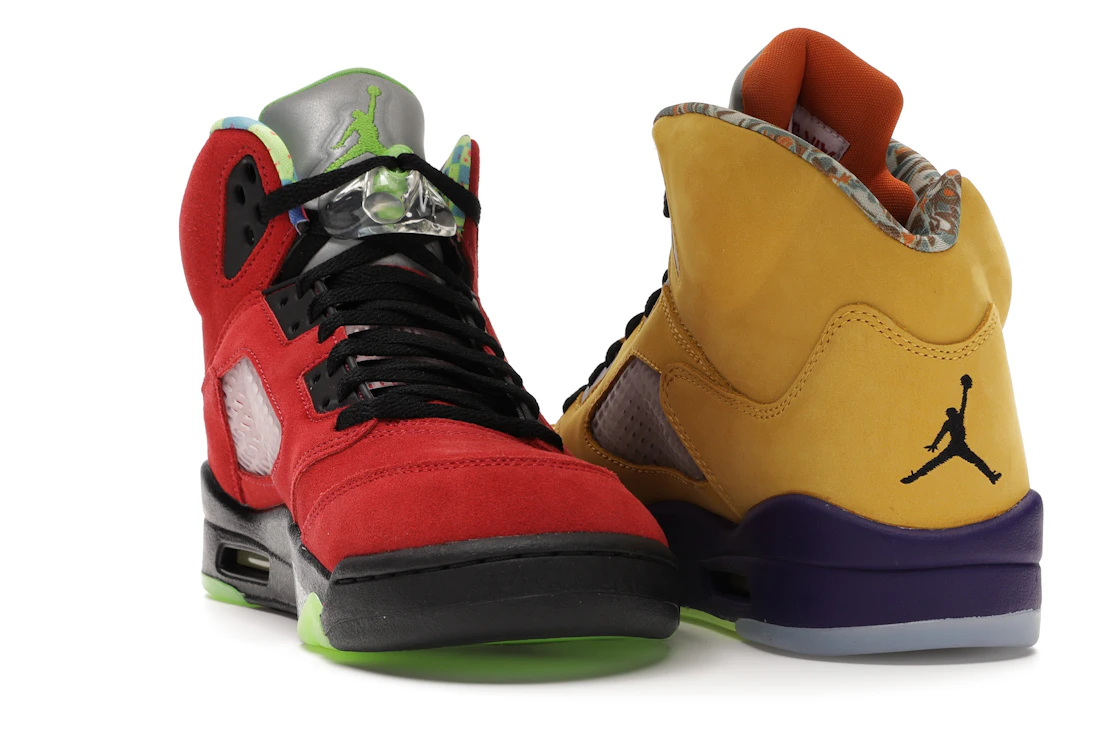 Vue 26 de Jordan 5 Retro What The
