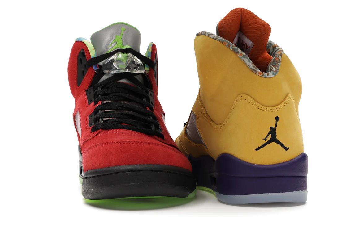 Vue 27 de Jordan 5 Retro What The