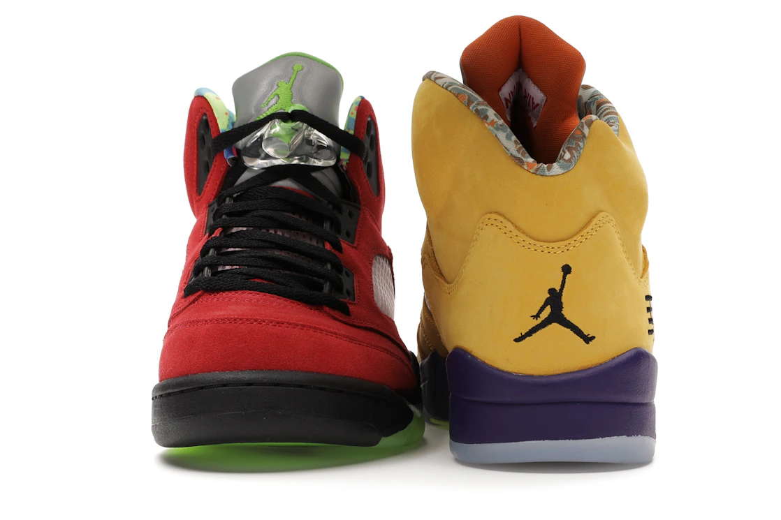 Vue 28 de Jordan 5 Retro What The