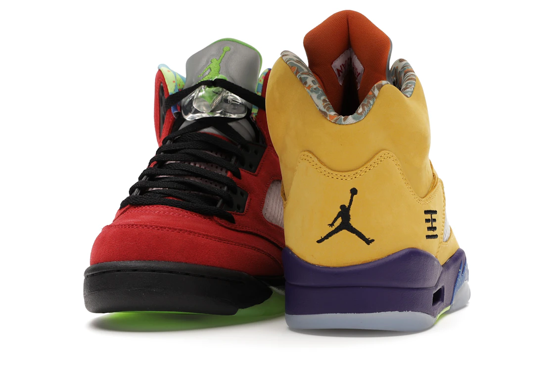 Vue 29 de Jordan 5 Retro What The