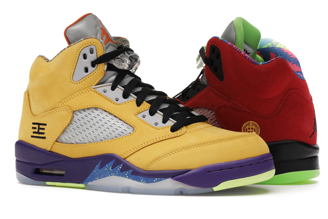 Vue 4 de Jordan 5 Retro What The