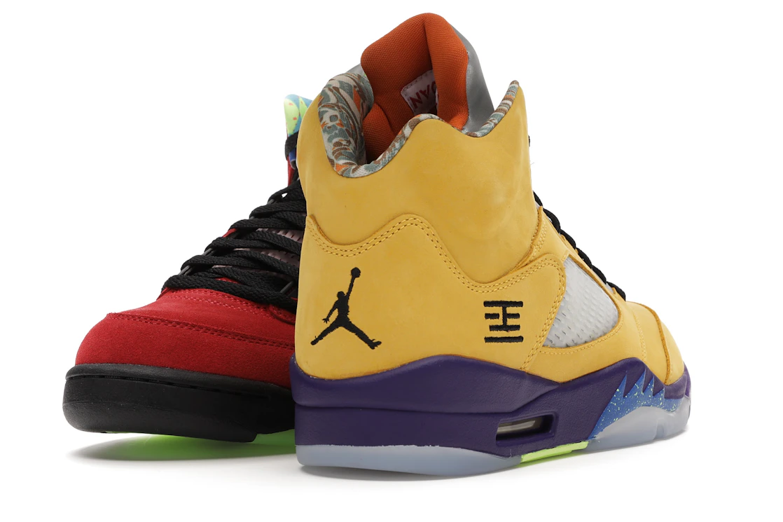 Vue 31 de Jordan 5 Retro What The
