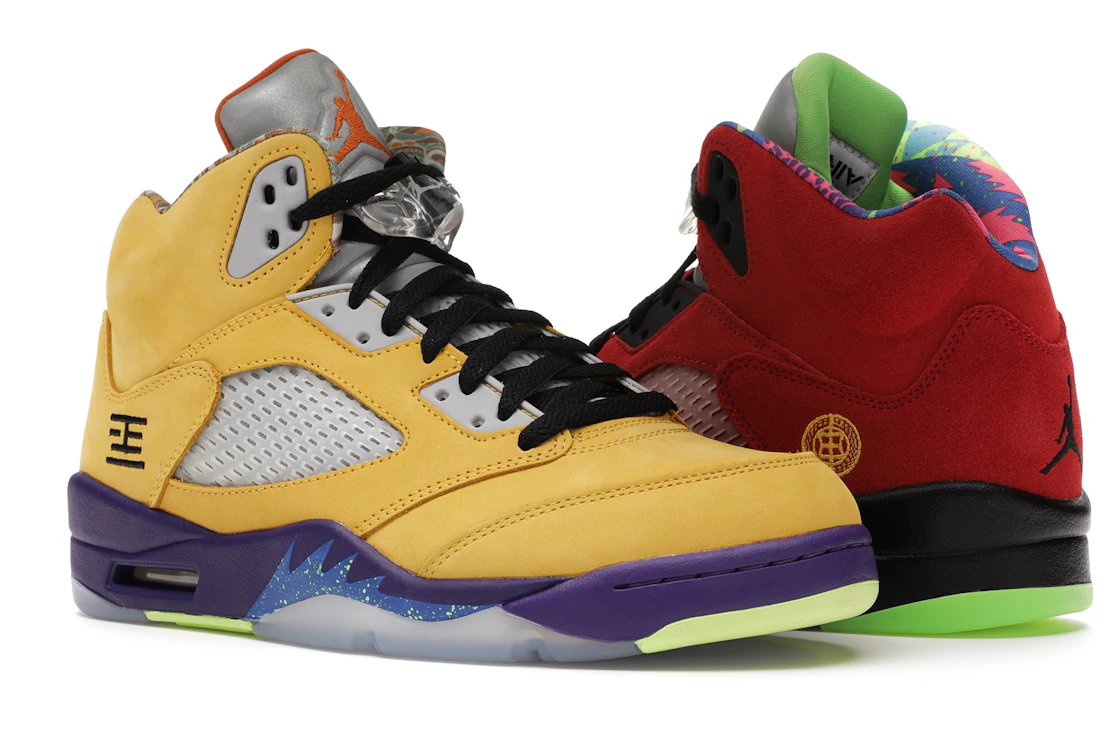 Vue 5 de Jordan 5 Retro What The