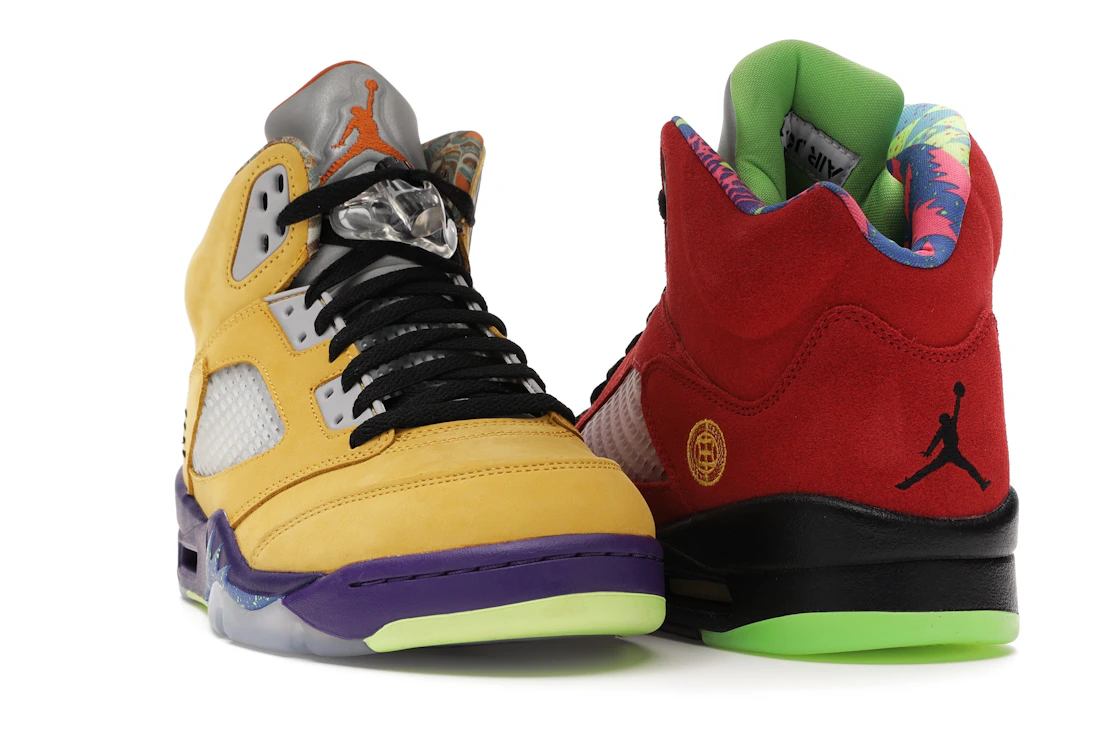 Vue 8 de Jordan 5 Retro What The