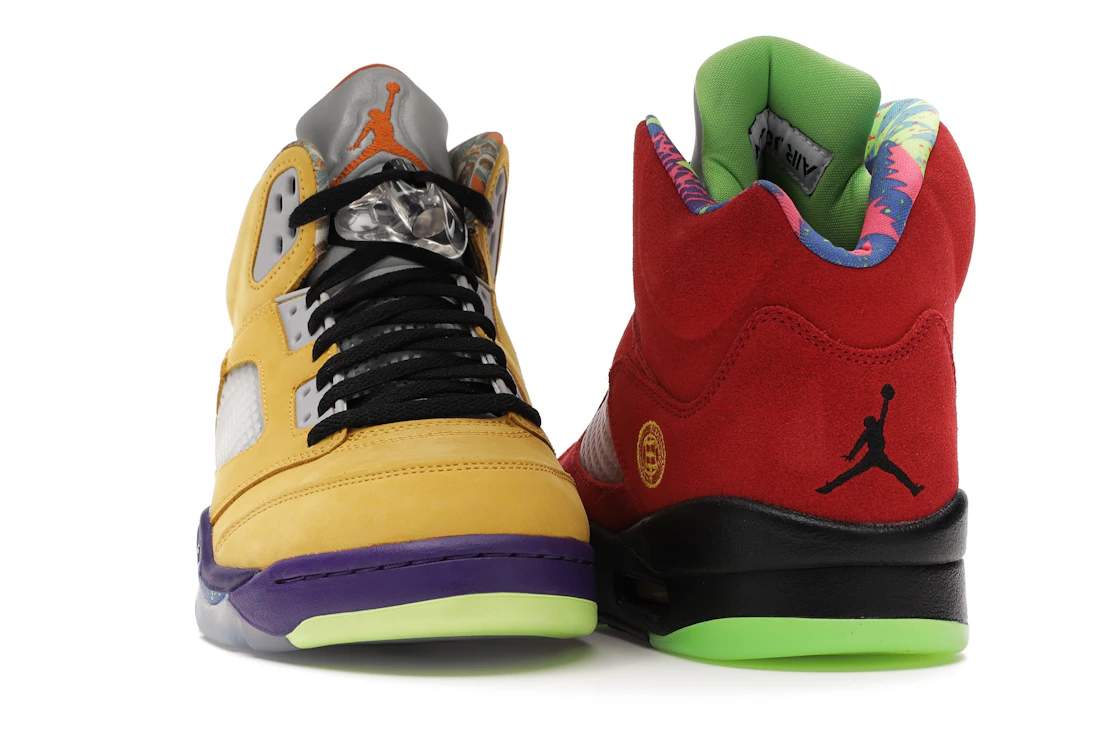 Vue 9 de Jordan 5 Retro What The