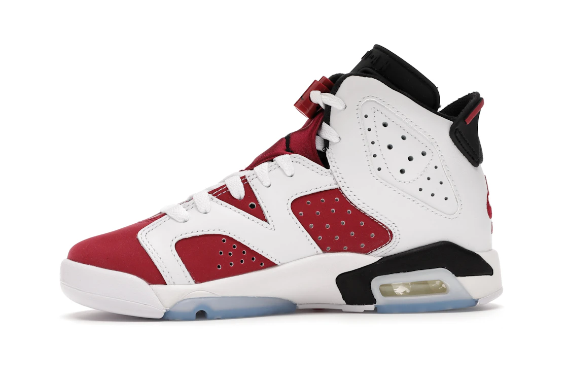 Vue 18 de Jordan 6 Retro Carmine (2021) (GS)