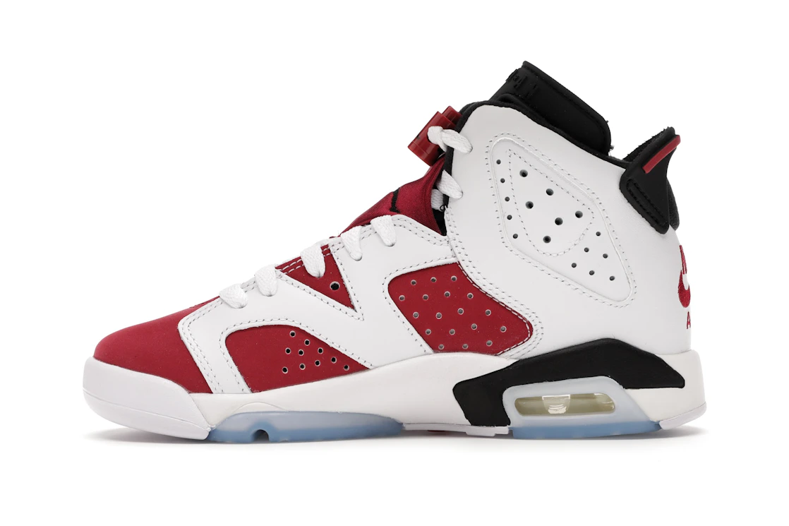 Vue 19 de Jordan 6 Retro Carmine (2021) (GS)