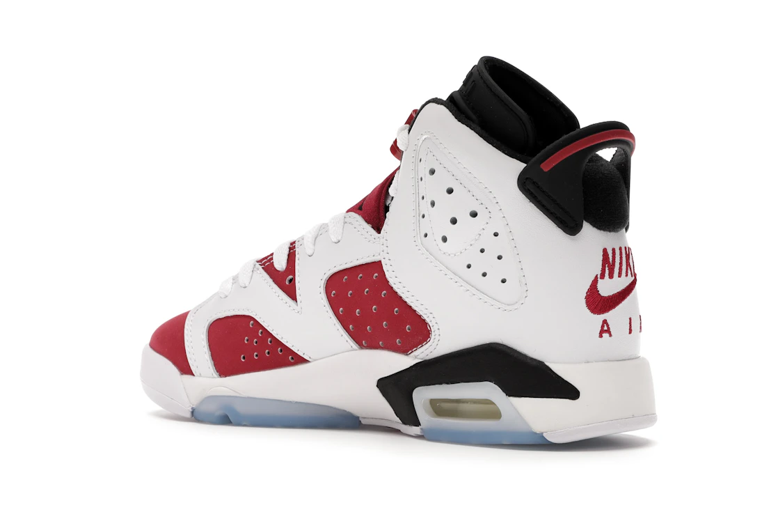 Vue 23 de Jordan 6 Retro Carmine (2021) (GS)