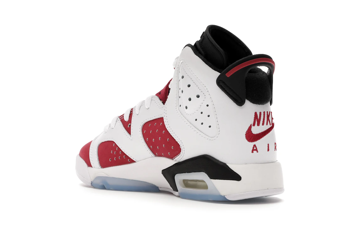 Vue 24 de Jordan 6 Retro Carmine (2021) (GS)