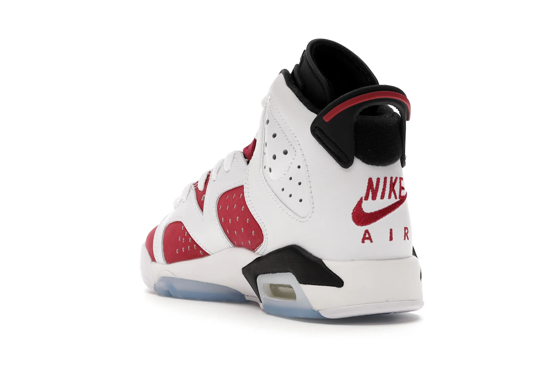 Vue 25 de Jordan 6 Retro Carmine (2021) (GS)