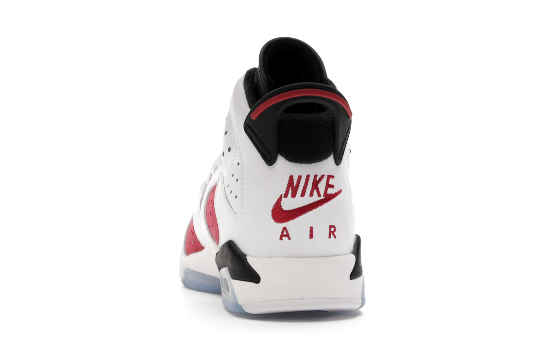 Vue 27 de Jordan 6 Retro Carmine (2021) (GS)