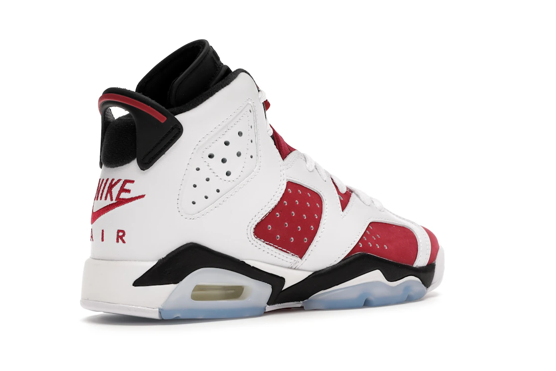 Vue 33 de Jordan 6 Retro Carmine (2021) (GS)