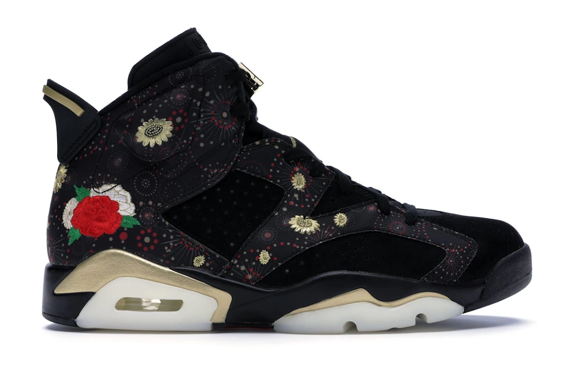 Vue 1 de Jordan 6 Retro Chinese New Year (2018)