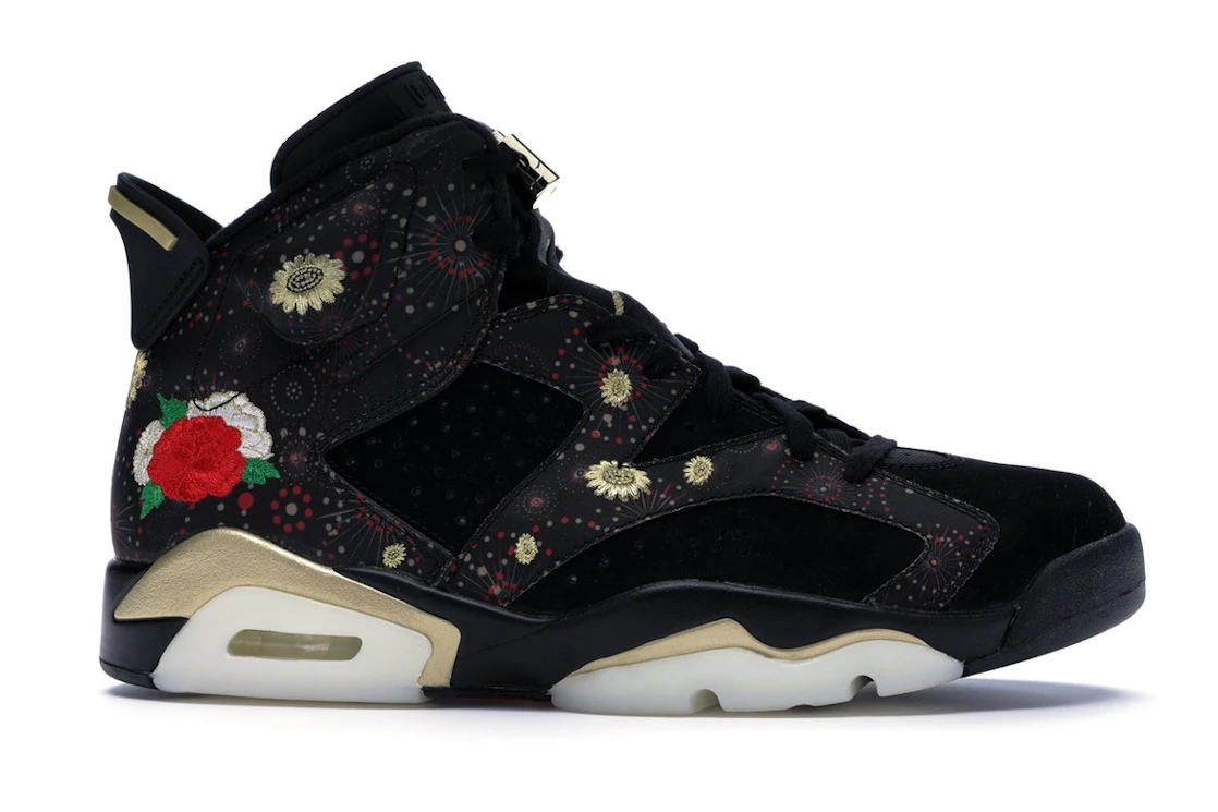 Vue 2 de Jordan 6 Retro Chinese New Year (2018)