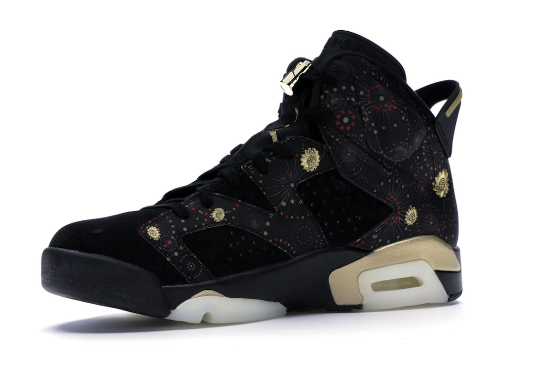 Vue 16 de Jordan 6 Retro Chinese New Year (2018)