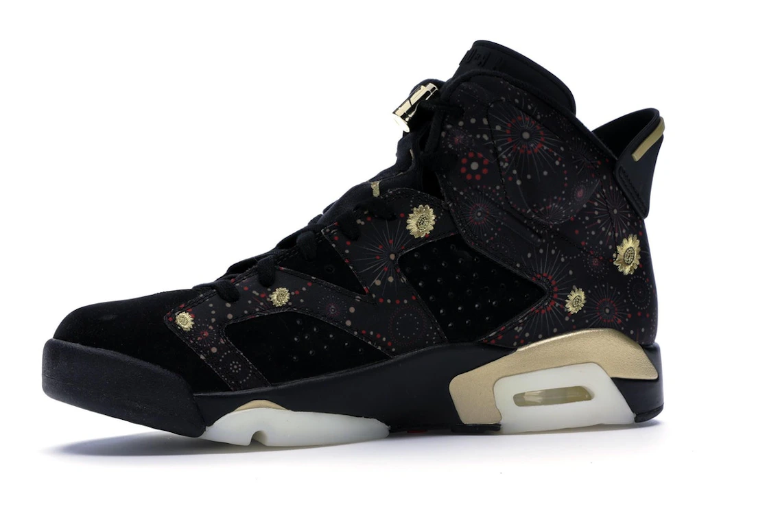 Vue 17 de Jordan 6 Retro Chinese New Year (2018)