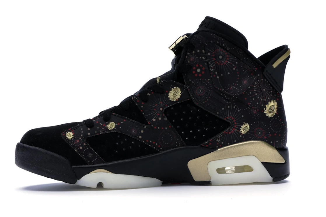 Vue 18 de Jordan 6 Retro Chinese New Year (2018)