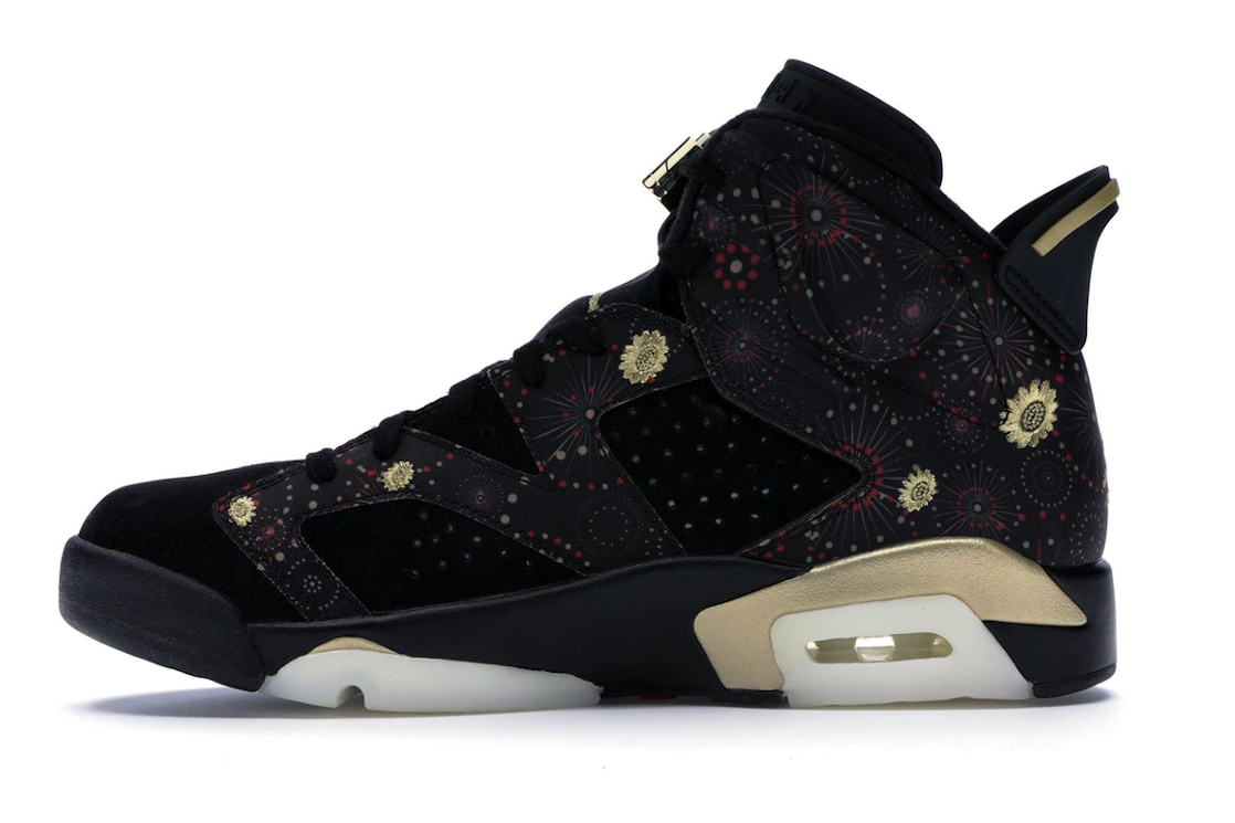 Vue 19 de Jordan 6 Retro Chinese New Year (2018)