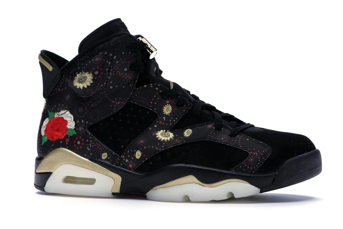 Vue 3 de Jordan 6 Retro Chinese New Year (2018)