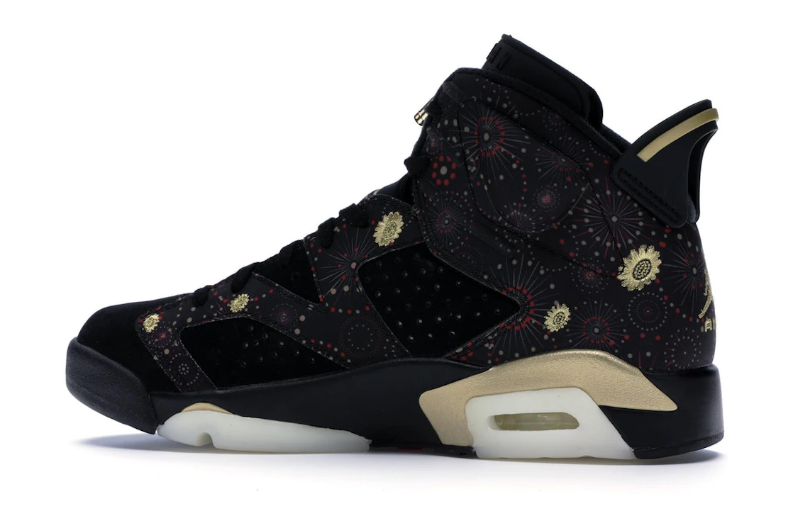 Vue 21 de Jordan 6 Retro Chinese New Year (2018)