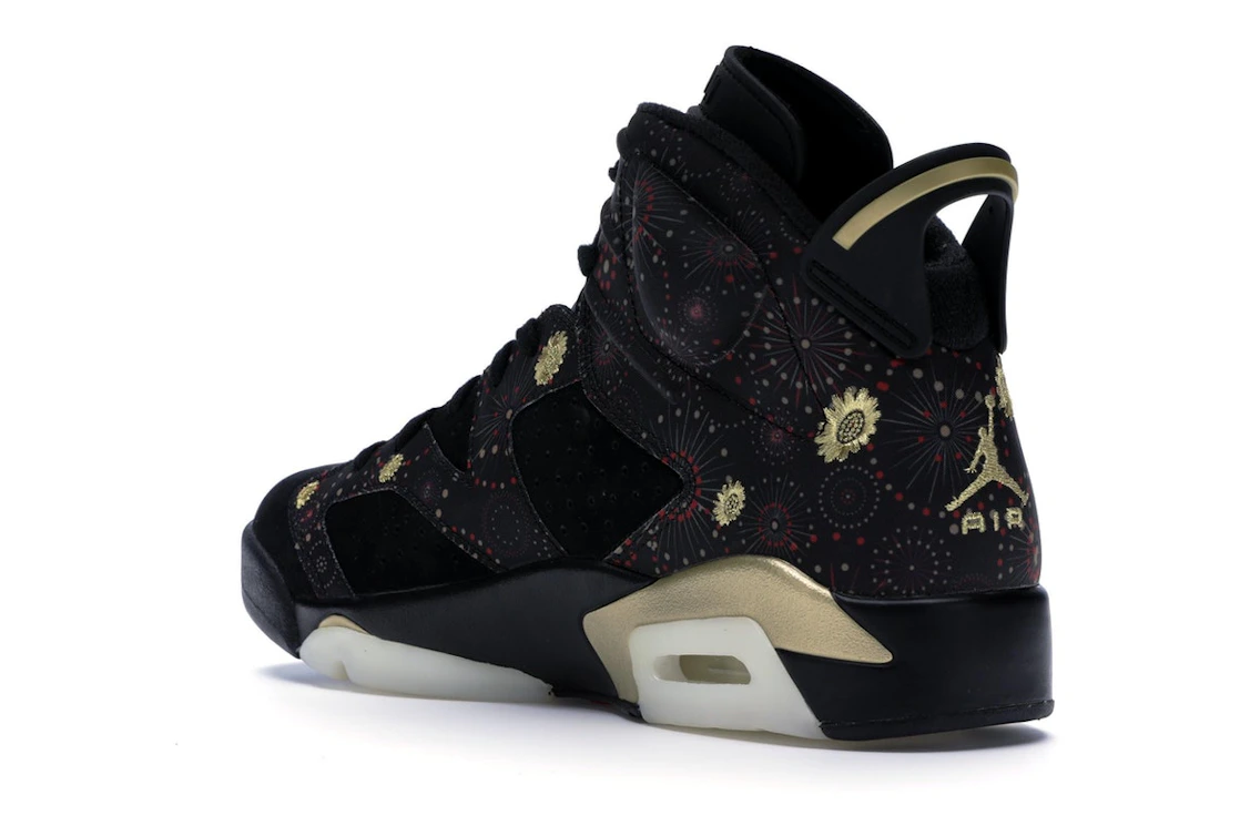Vue 24 de Jordan 6 Retro Chinese New Year (2018)