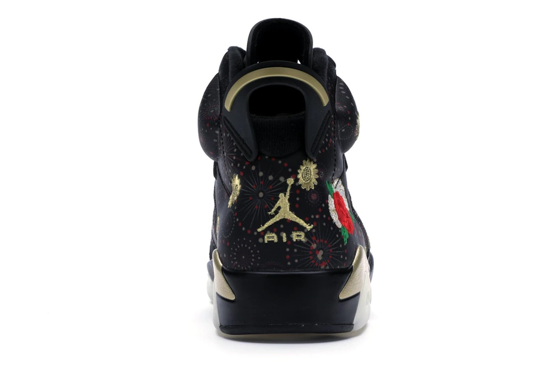 Vue 28 de Jordan 6 Retro Chinese New Year (2018)