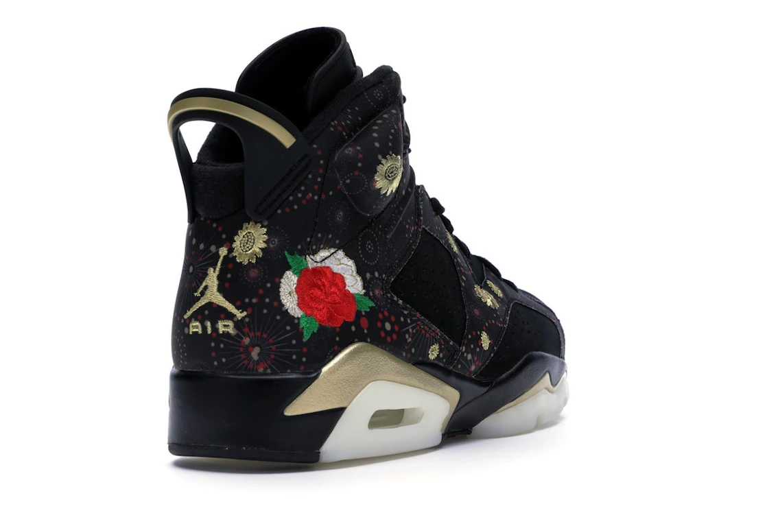 Vue 31 de Jordan 6 Retro Chinese New Year (2018)