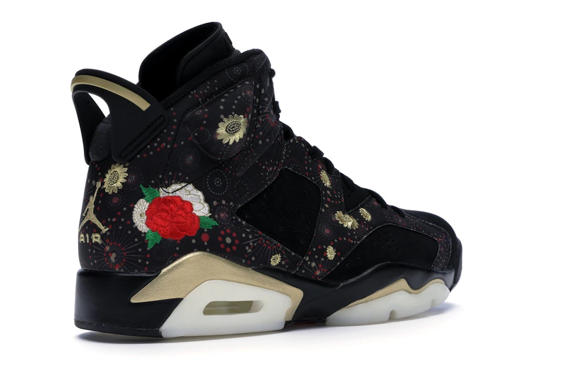 Vue 33 de Jordan 6 Retro Chinese New Year (2018)