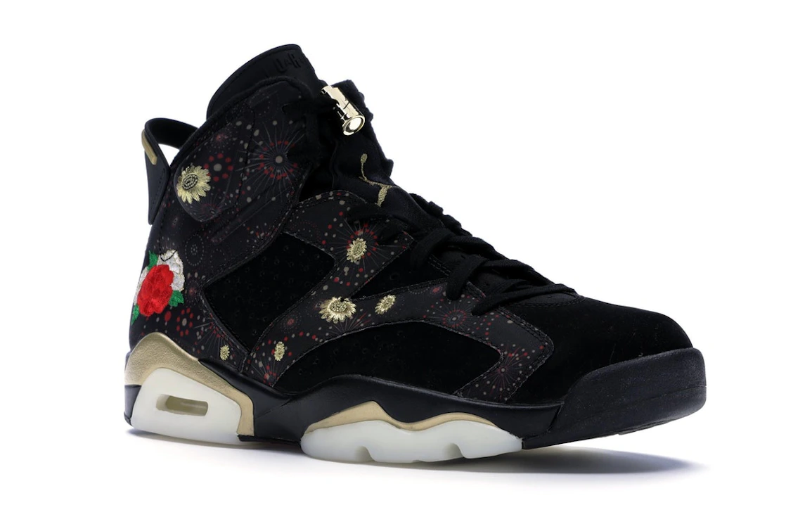 Vue 5 de Jordan 6 Retro Chinese New Year (2018)