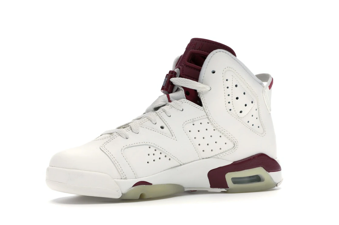 Vue 16 de Jordan 6 Retro Maroon (2015) (GS)