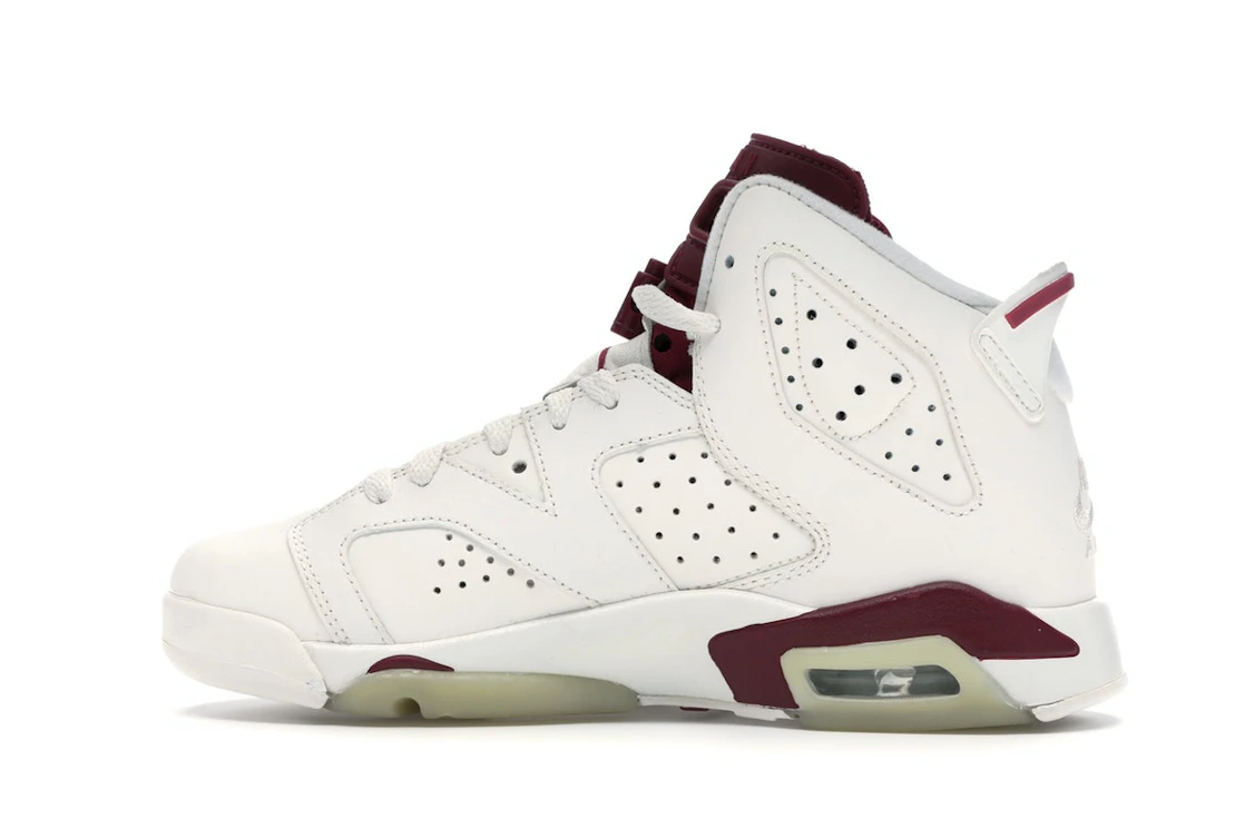 Vue 20 de Jordan 6 Retro Maroon (2015) (GS)