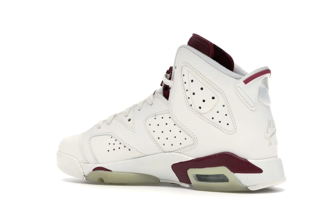 Vue 22 de Jordan 6 Retro Maroon (2015) (GS)