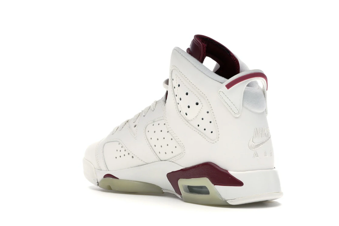 Vue 24 de Jordan 6 Retro Maroon (2015) (GS)
