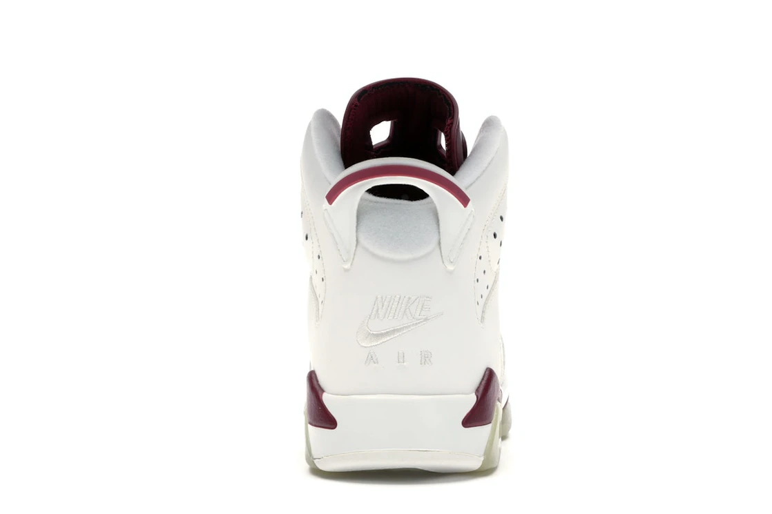 Vue 28 de Jordan 6 Retro Maroon (2015) (GS)