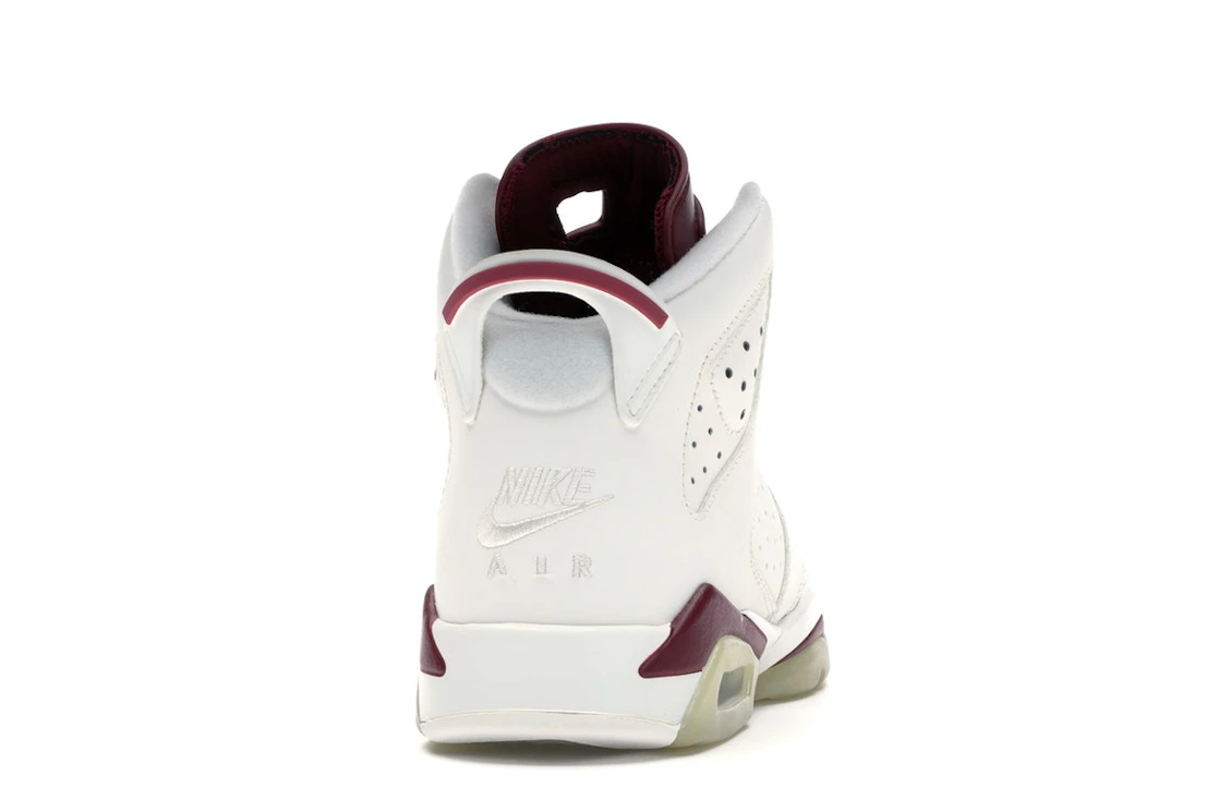 Vue 29 de Jordan 6 Retro Maroon (2015) (GS)
