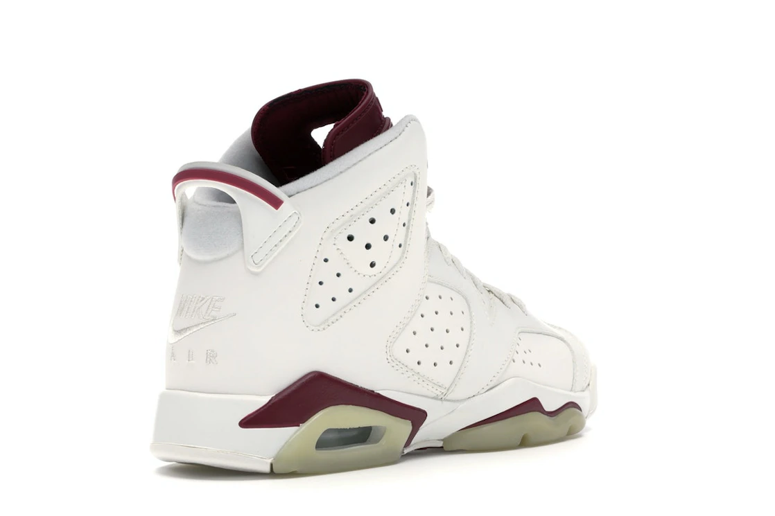Vue 32 de Jordan 6 Retro Maroon (2015) (GS)