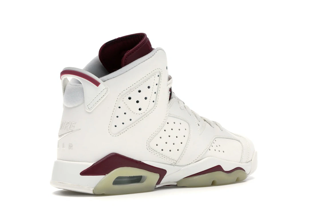 Vue 33 de Jordan 6 Retro Maroon (2015) (GS)