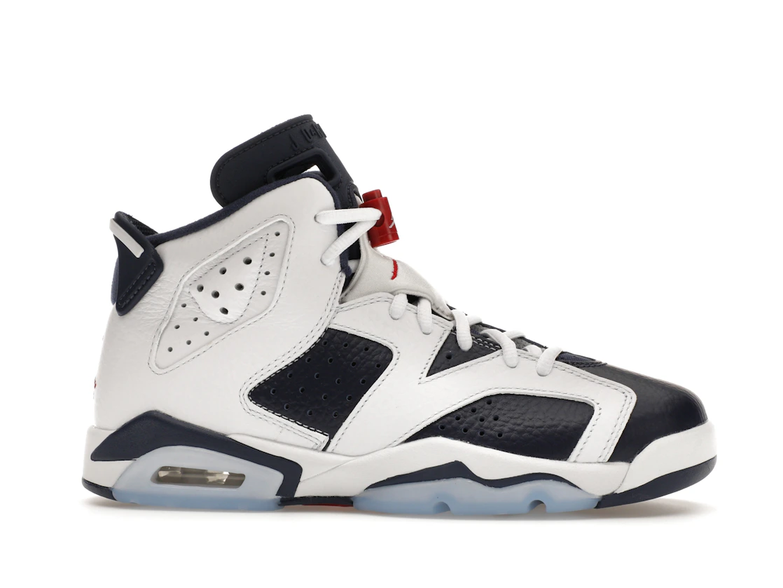 Vue 2 de Jordan 6 Retro Olympic (2024) (GS)