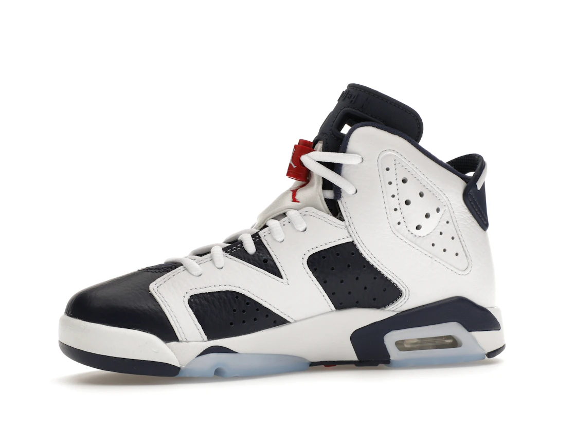 Vue 17 de Jordan 6 Retro Olympic (2024) (GS)