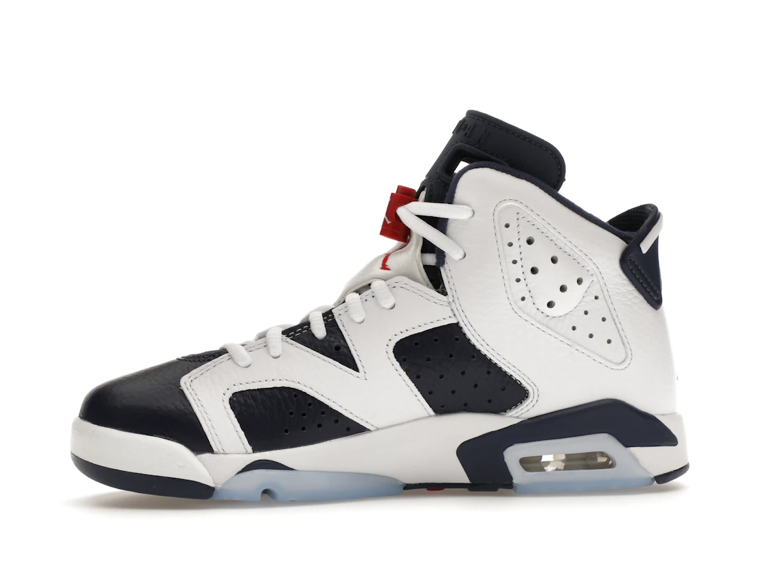Vue 18 de Jordan 6 Retro Olympic (2024) (GS)