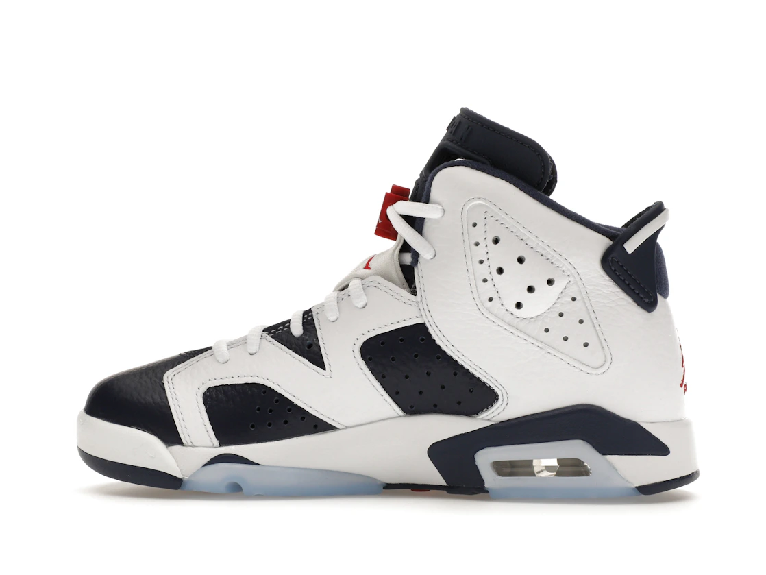Vue 20 de Jordan 6 Retro Olympic (2024) (GS)